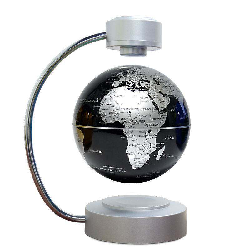 Office Tech Gifts - Magnetic Levitation Globe with LED Light,