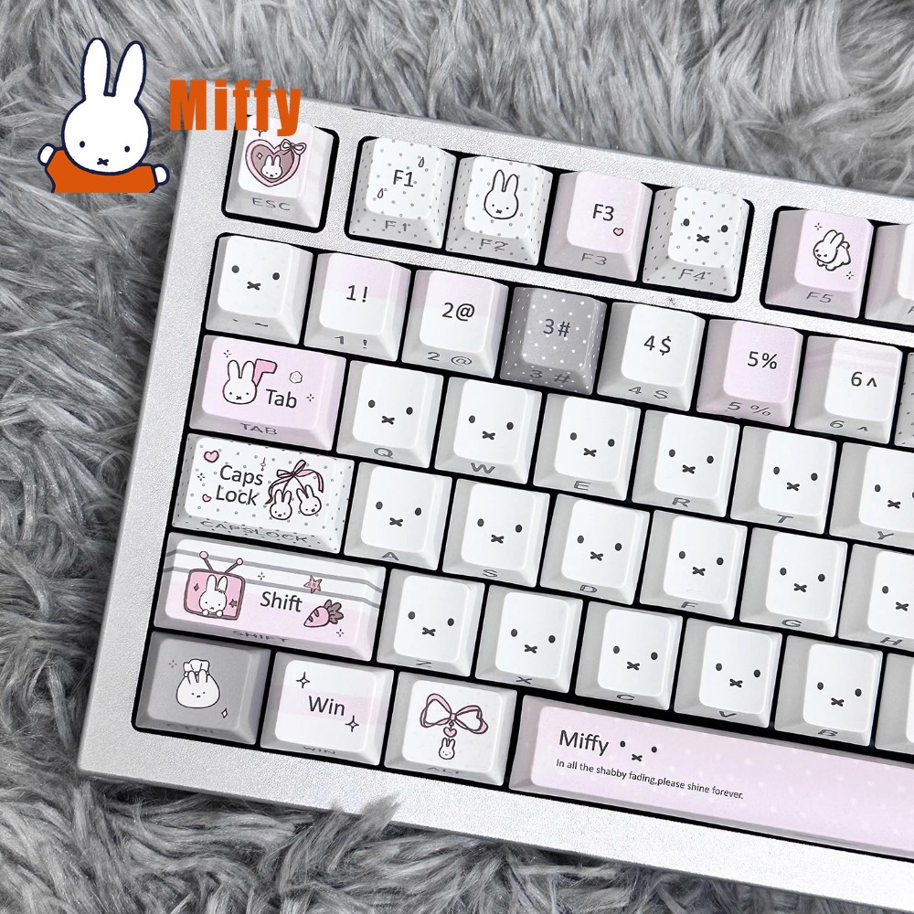 Kawaii Miffy Mechanical Keyboa - огляд і ціна Office Tech