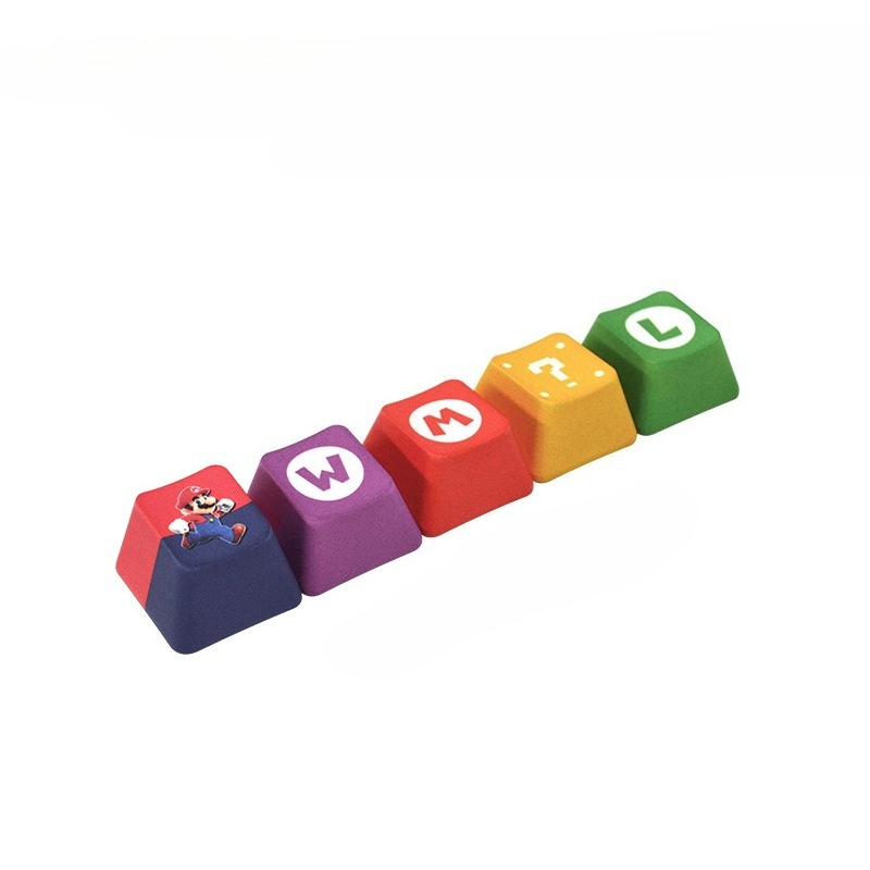 5pcs/lot Game PBT Key Cap Keyb - огляд і ціна Office Tech