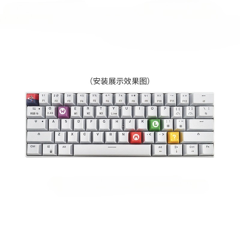 5pcs/lot Game PBT Key Cap Keyb - огляд і ціна Office Tech