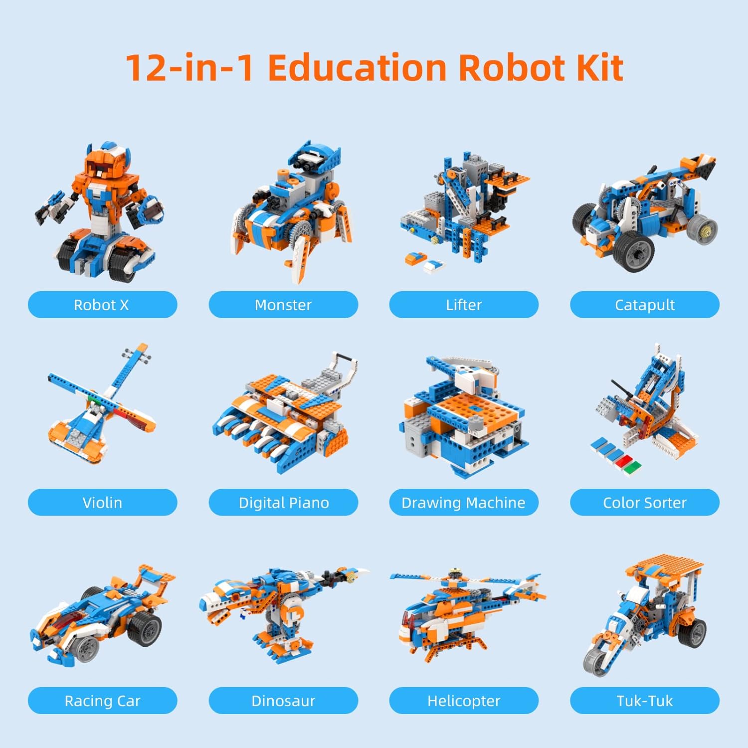 Modern STEM Robot Building Kit - огляд і ціна Office Tech Gifts