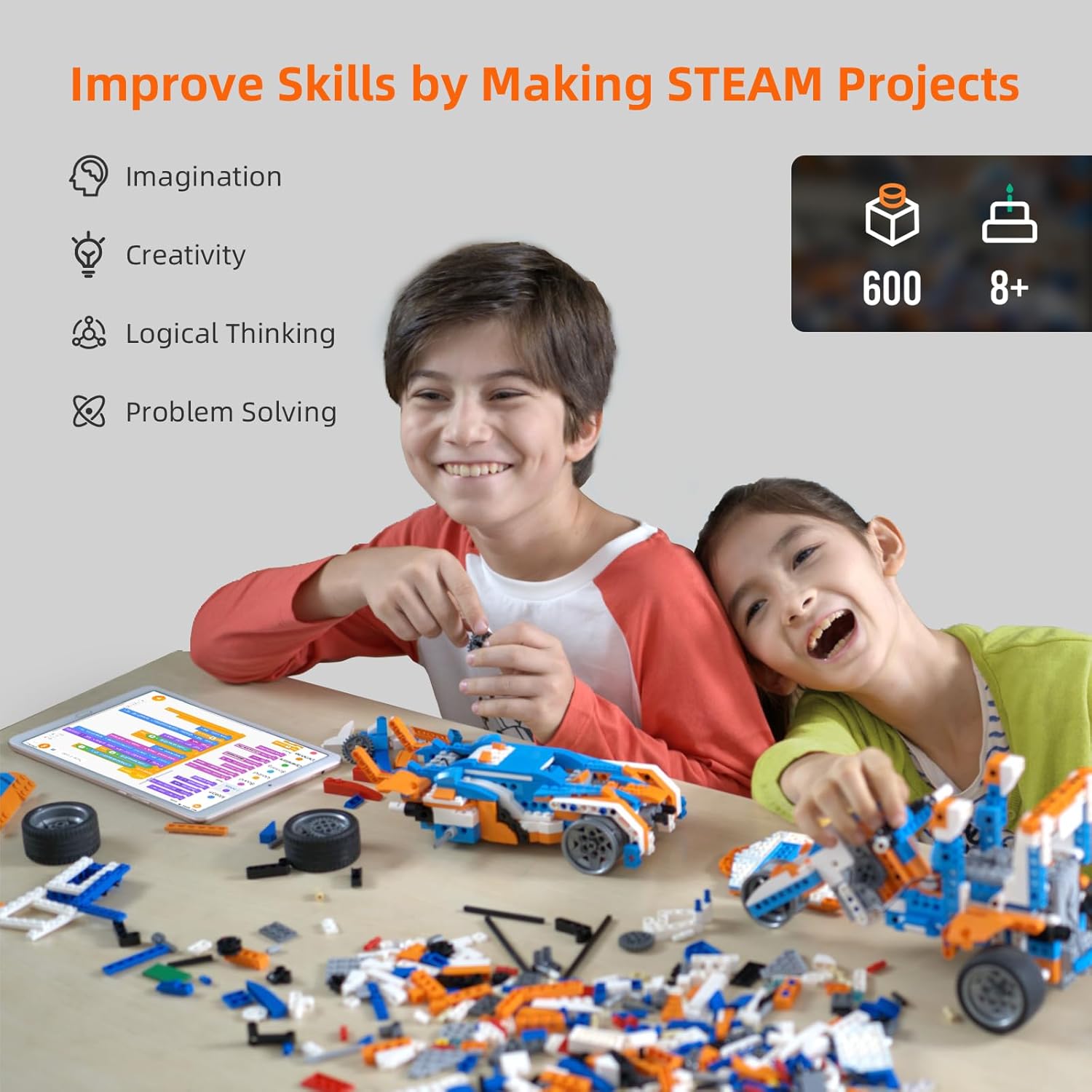 Modern STEM Robot Building Kit - огляд і ціна Office Tech Gifts