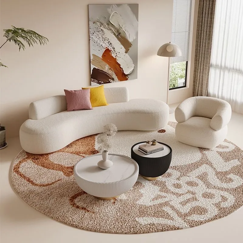 for Curved Sofa Small Apartmen - огляд і ціна Tech Office Reception