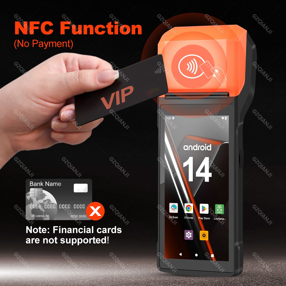Handheld Android 13/14 PDA Pri - огляд і ціна Pos Terminal Android