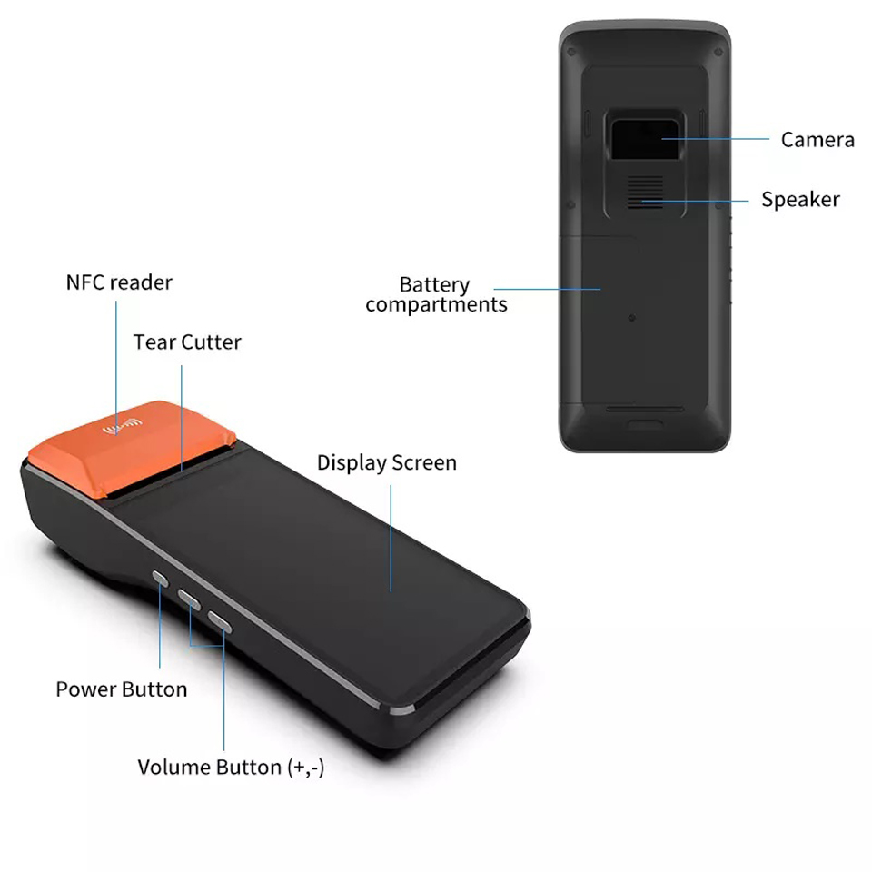 Mobile Billing Pos Machine 3G  - огляд і ціна Pos Terminal Android