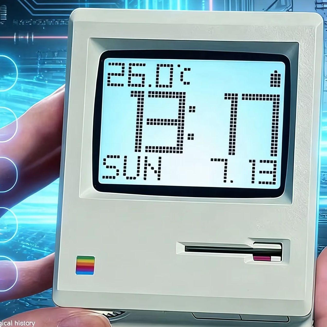 Retro Nostalgic Maclock Alarm  - огляд і ціна Office Tech Gifts