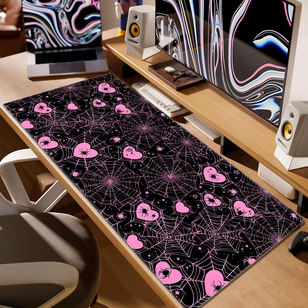 90x40 White or Pink Spiderweb  - огляд і ціна Office Of Tech