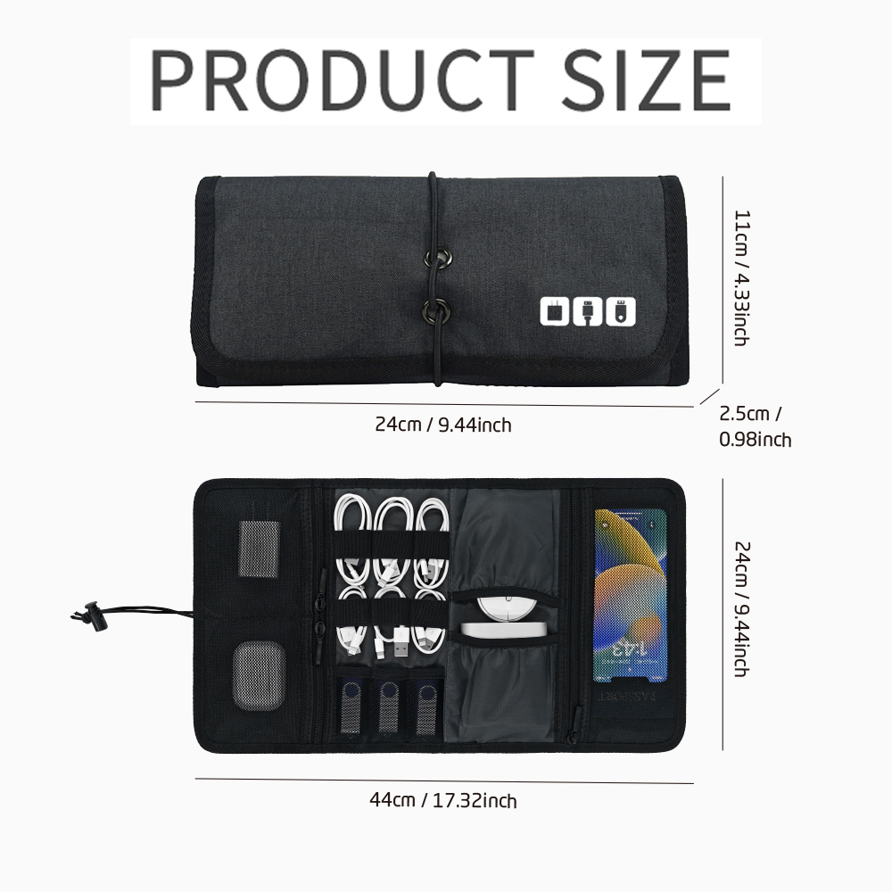 Tech Organizer Bag Cable Stora - огляд і ціна Office Of Tech