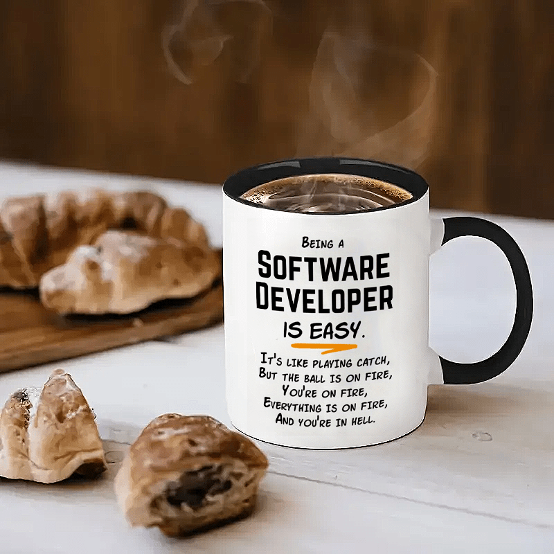 Software Developer Humor 11oz  - огляд і ціна Office Of Tech