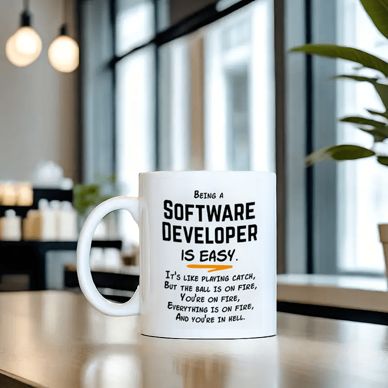 Software Developer Humor 11oz  - огляд і ціна Office Of Tech
