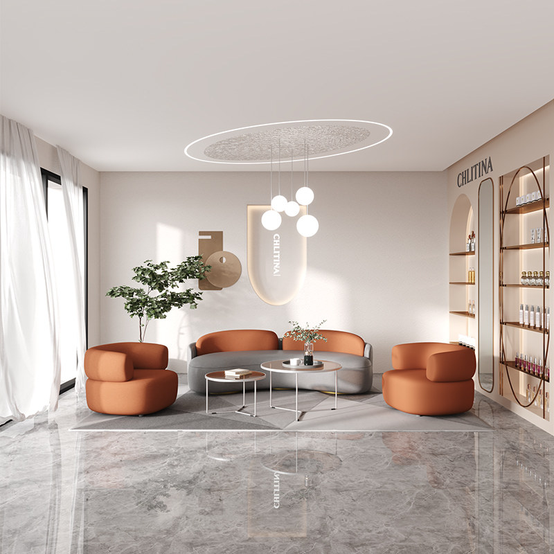Italian Tech Fabric Sofa Nordi - огляд і ціна Tech Office Reception