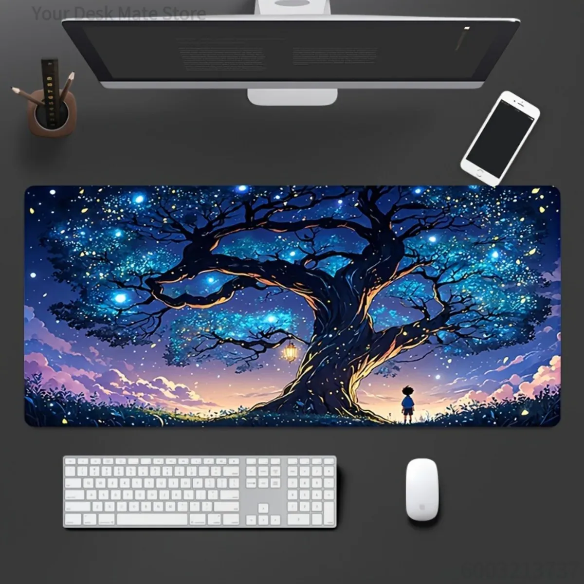 Gaming Desk Mat Rubber Non-sli - огляд і ціна Office Tech Gifts