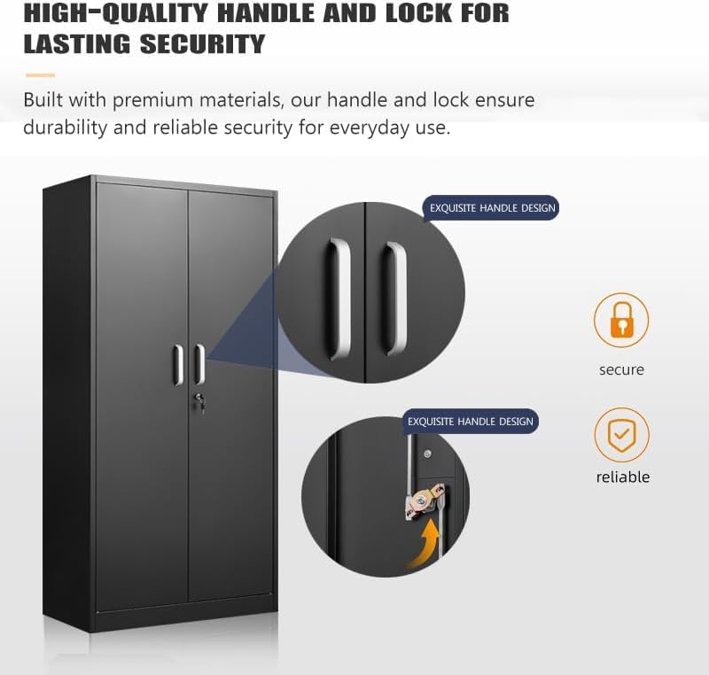 Metal Storage Cabinet With Adj - огляд і ціна Office Tech