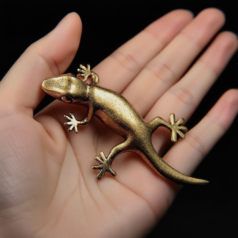 Handmade Bronze Retro Gecko Li - огляд і ціна Office Tech