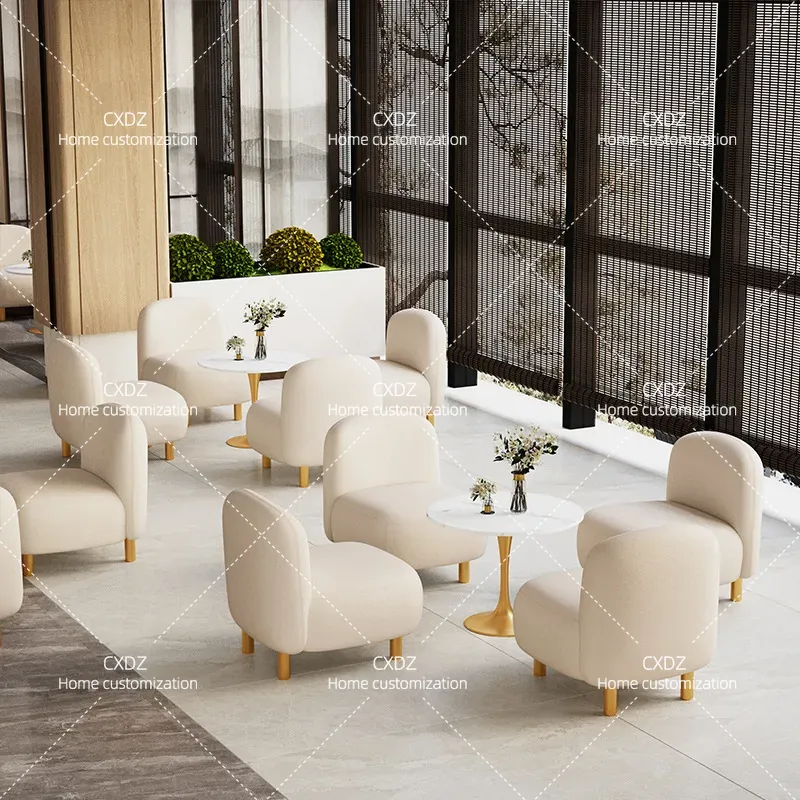 Modern Tech Cloth Single Sofa  - огляд і ціна Tech Office Reception
