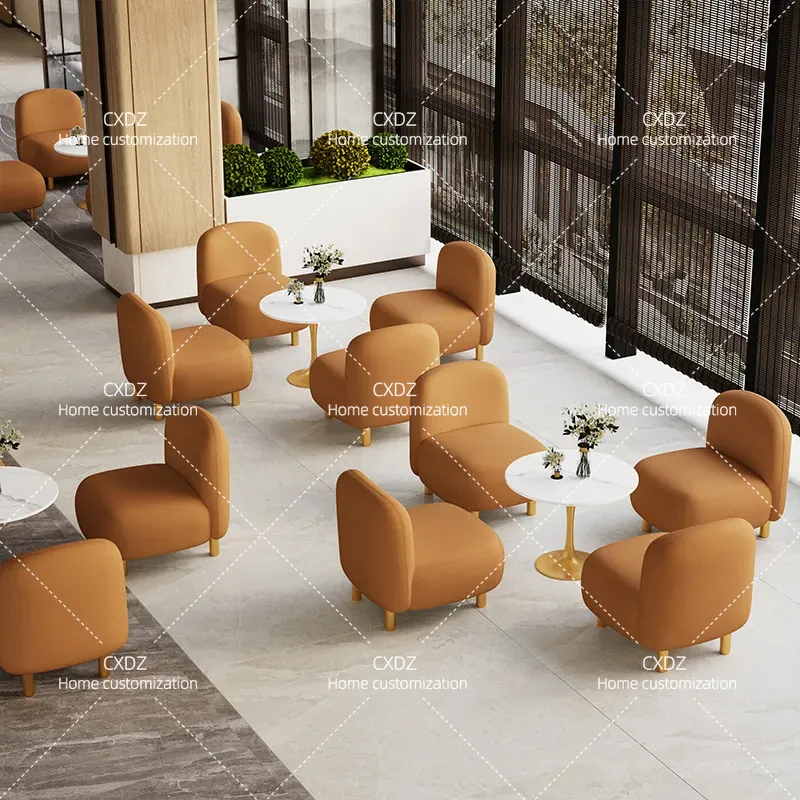 Modern Tech Cloth Single Sofa  - огляд і ціна Tech Office Reception