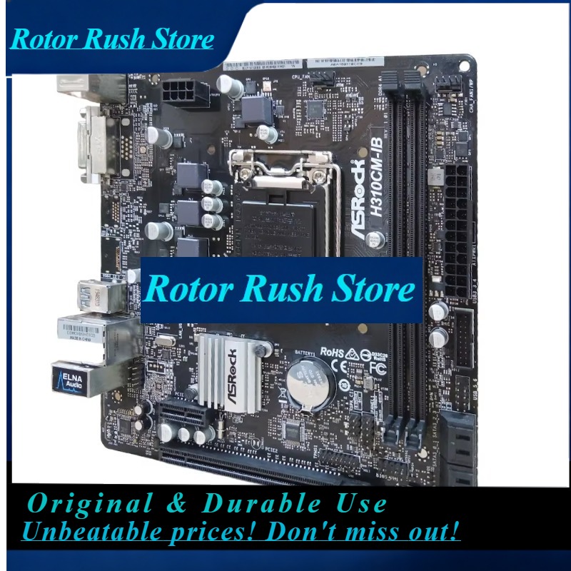 RoRuSASRock H310CM-HDVMotherbo - огляд і ціна Intel Cpu Core I9