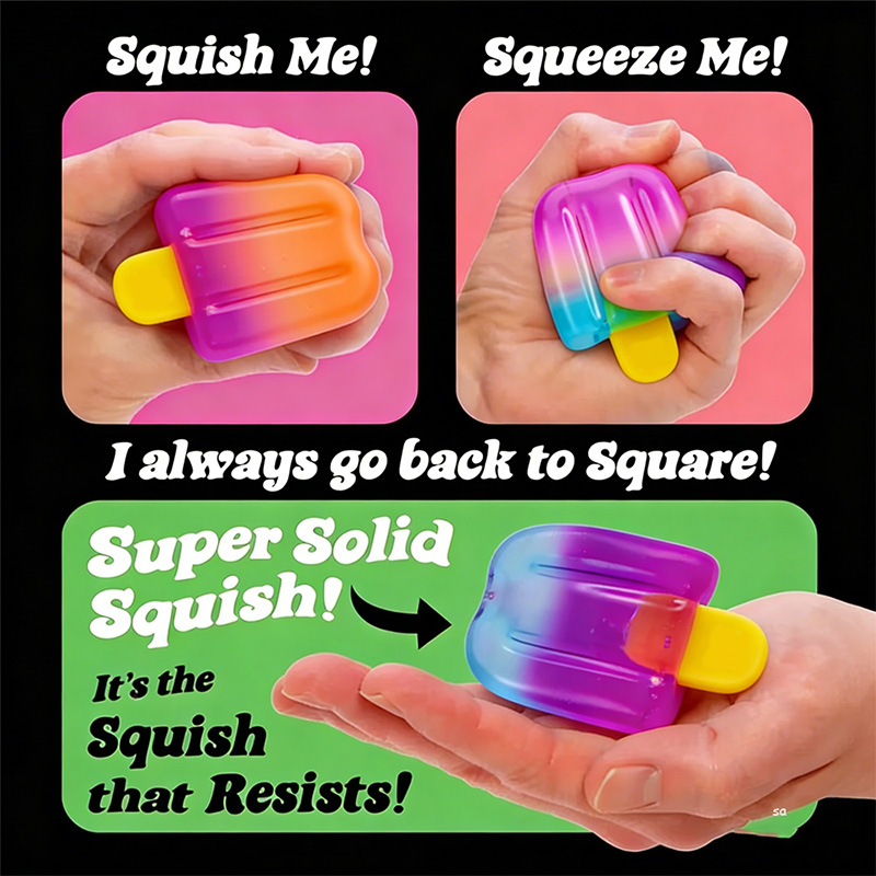 1/3pcs Ice Cream Squishy Squee - огляд і ціна Office Tech