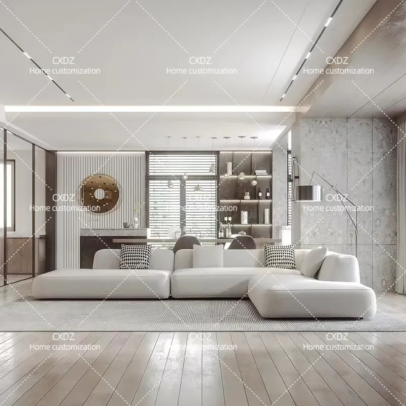 Nordic Modern Minimalist L Sha - огляд і ціна Tech Office Reception